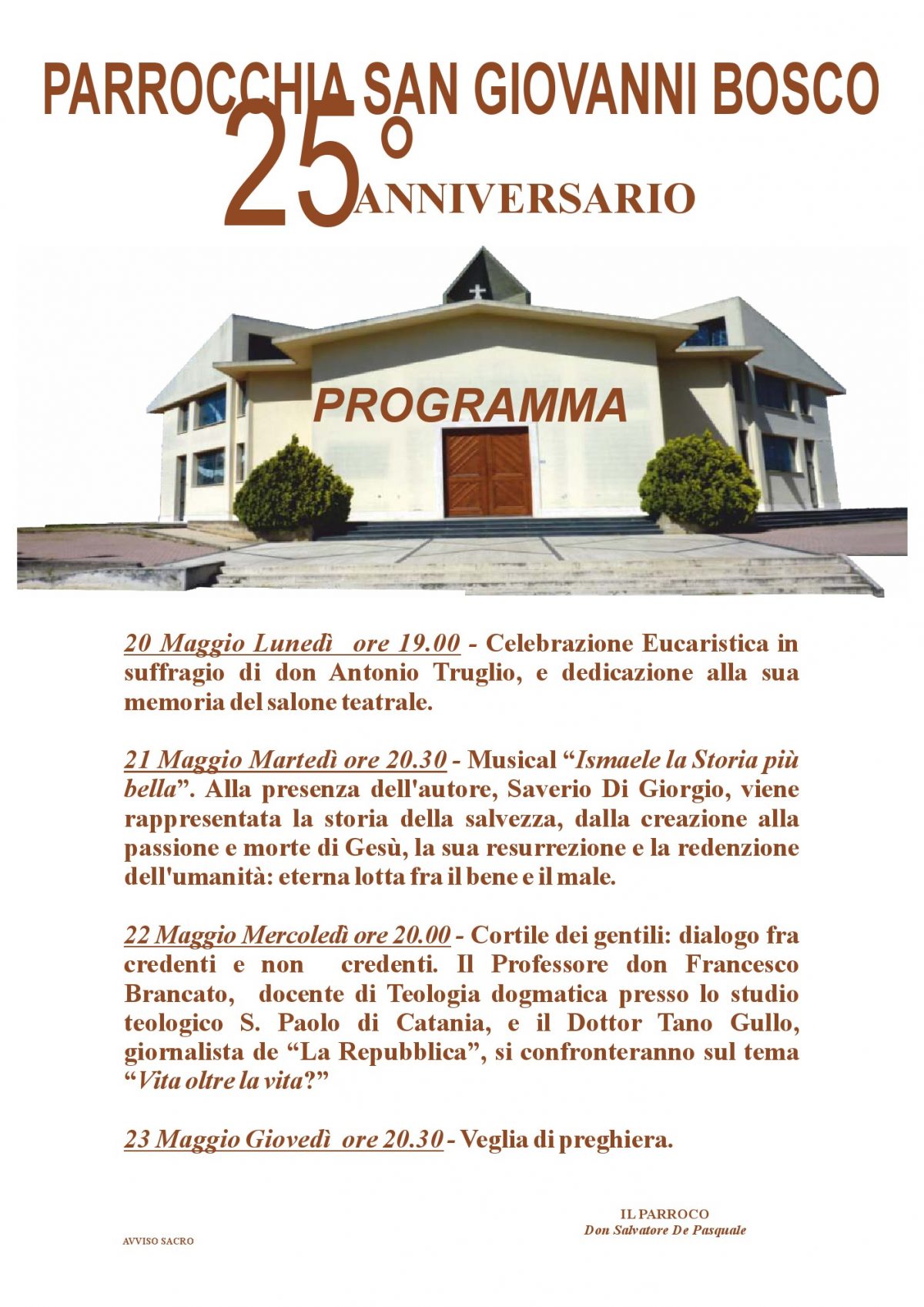 parrocchia san giovanni bosco selargius